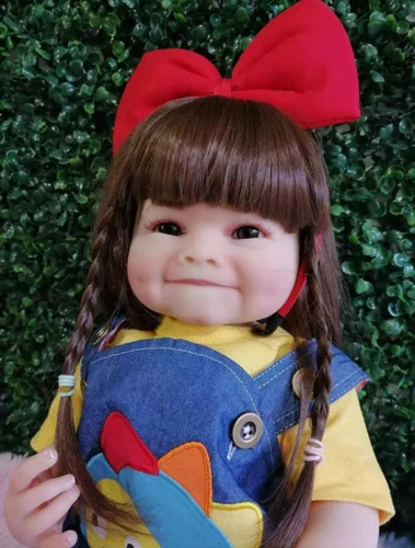 Bebe Reborn Original Vinilo Cuerpo Completo Basia Doll
