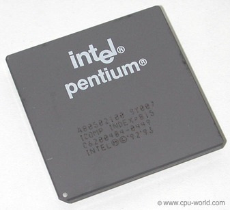 Intel Pentium 75-100-120-133-166mhz