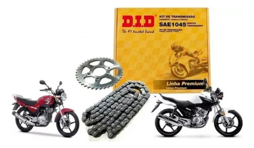 Kit Transmision Did Yamaha Ybr 125cc Envío Gratis Rpmotos!!!