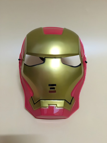 Mascara Homem De Ferro E Thor Vingadores Super Heróis Infant Cor Dourado - Cinza