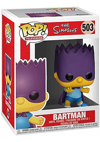 Animação Funko: Simpsons S2- Bart-Bartman #503