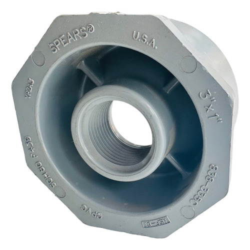 Reduccion Bushing Mixto 3'' X 1'' Cpvc Cedula 80 (spears)