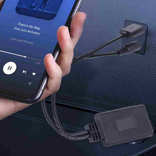 Cable Adaptador De Receptor Bluetooth 5.0 Usb+puerto Estéreo