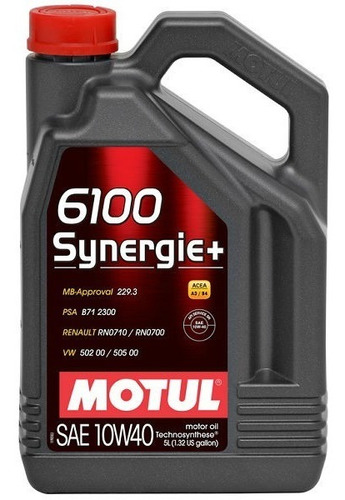 Aceite De Motor De Auto 6100 10w40 2 Litros Motul Motoexpert