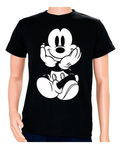 Remeras Camisetas Mickey Minie Mouse Para Mujer Y Niñas 