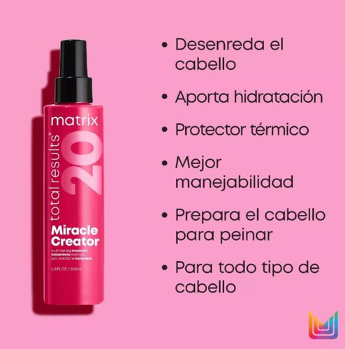 Tratamiento Matrix Reparador Todo Tipo De Cabello 200ml