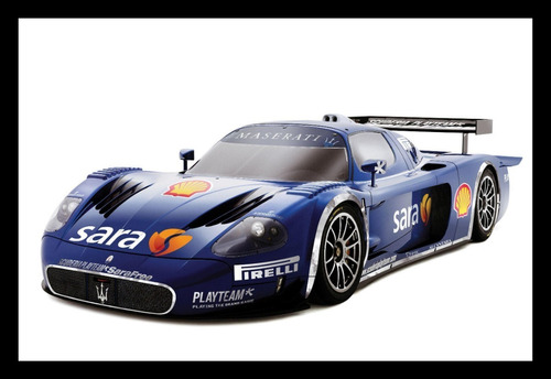  Maserati Mc12 Corsa 2006 Cuadro Enmarcado 45x30cm