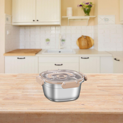 M Contenedor De Alimentos De Acero Inoxidable 1400 Ml