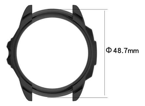 Funda De Reloj Protectora De Tpu Azul A Prueba De Golpes Par