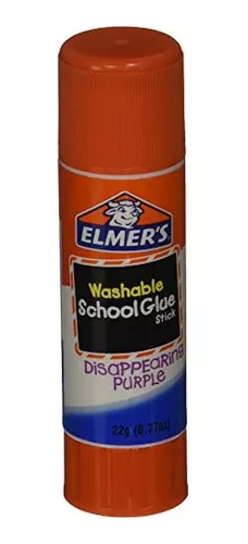 Elmer's Disappearing Purple School Glue, Washable, 0.77-ounce sticks E524