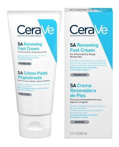 Cerave - Crema Renovadora De Pies - 88 Ml