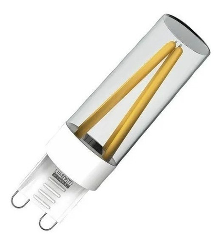 Lâmpada Filamento Led G9 2,5w 127v Luz Amarela Luminatti 110V