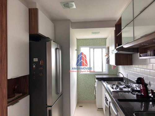 Imagem 5 de 27 de Apartamento Com 2 Dormitórios À Venda, 54 M² Por R$ 265.000 - Edifício Tatiana - Vila Dainese - Americana/sp - Ap1440