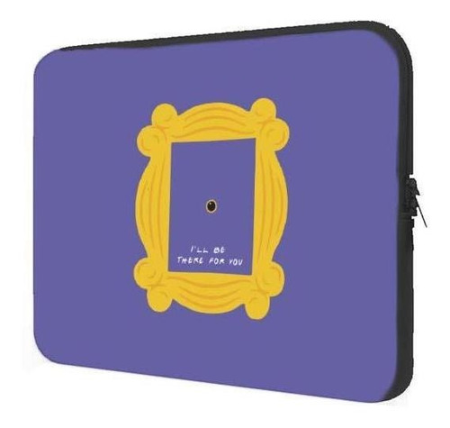 Case Notebook 15,6 Personalizado Neoprene Quadro Friends