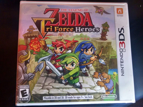 The Legend Of Zelda Triforce Heroes Para 3ds Meses Sin Inter