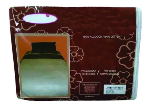 Imagen 3 de 3 de Colcha Cubre Cama 2 Plazas Queen Bc -90x90 Dormire