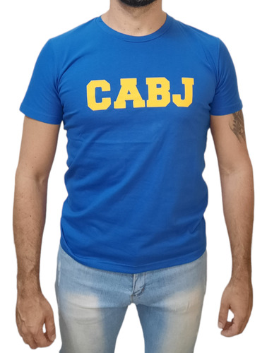 Remera Boca Juniors Algodon Escudo Dorsal 12