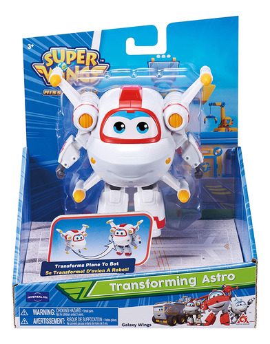 Super Wings Figura De Acción Transformadora De Avión Astro D
