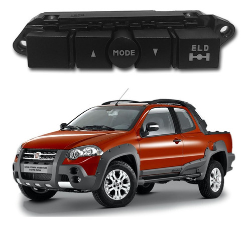 Tecla Mode Blocante Relogio Fiat Strada Adventure 2010