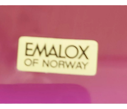 Rdf03335 - Emalox - Prato Antigo - Metal Esmalte Noruegues