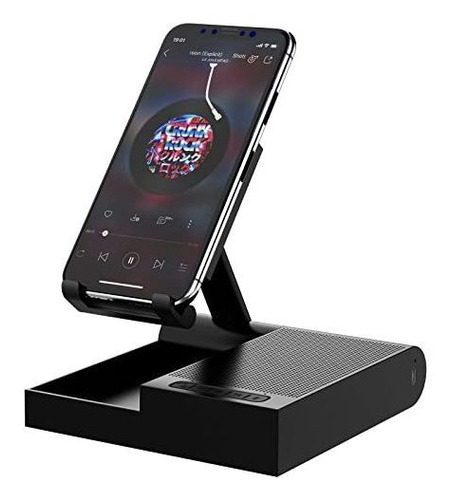 Soporte De Teléfono Celular Con Altavoz Inalámbrico 9vyv5