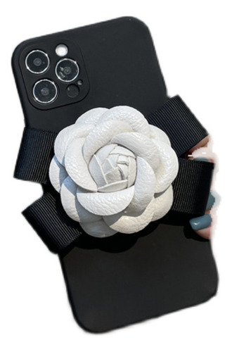 Carcasa For Teléfono Temperament Camellia Pearl Chain,