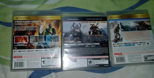 Imagen 2 de 2 de Juegos De Ps3, Excelente Estado. Español