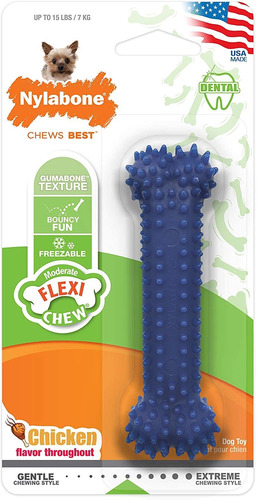 Imagen 7 de 8 de Juguete Masticable Dental Nylabone Moderate Chew Flexichew