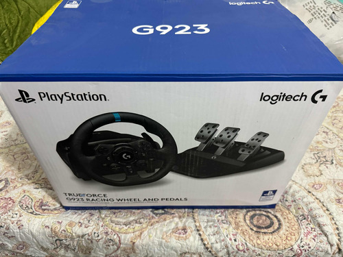 Volante Logitech G923 Racing Wheel And Pedals