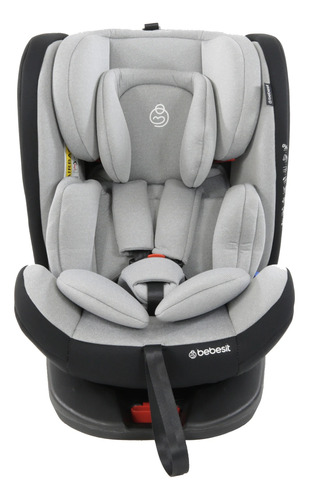 Silla Booster Para Auto Bebesit Saturn Con Isofix - Gris