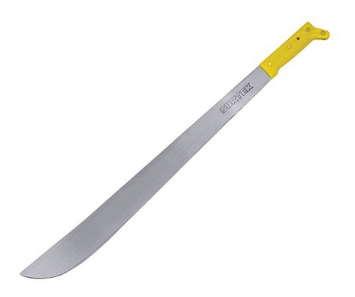 Machete Pulido Recto 18 Amarillo Surtek 130503