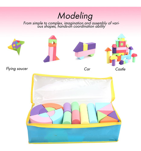 Bloques De Construcción De Espuma Eva Para Niños, Bloques