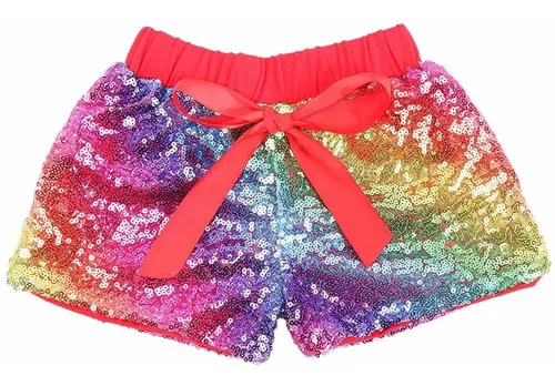 Short lentejuelas niña new arrivals