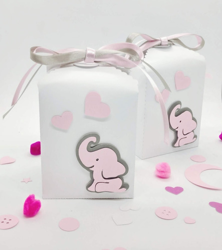 Caja Recordatorio X 20 Und Baby Shower Primer Cumpleaños