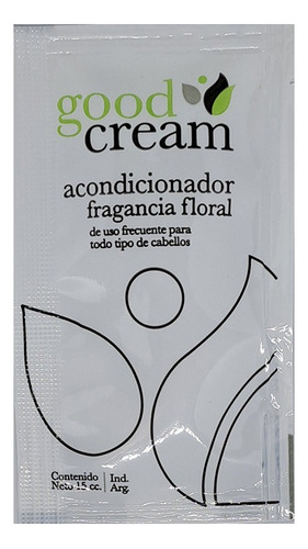 Acondicionador Goodcream Sachet 15cc. - X 1000 Un.  Hotelero