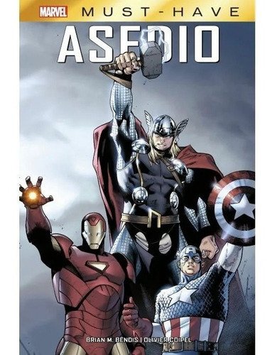 ¡ASEDIO!, de Brian Michael Bendis, Olivier Coipel, Michael Lark. Editorial PANINI COMICS, tapa dura en español, 2022