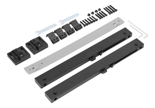 Kit De Herrajes Para Puertas De Granero, 2 Piezas, Mecanismo