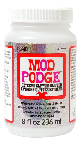 Mod Podge Extreme Glitter Decora Brillitos Resistente Agua