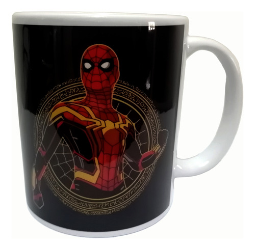 Taza Mug Sublimada 11 Oz Marvel Spiderman Personalizada