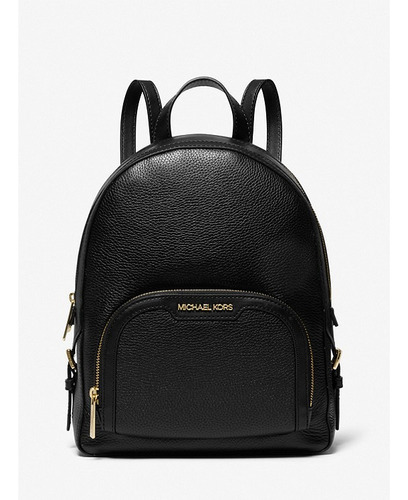 Mochila Michael Kors Jaycee Mediana Color Negro