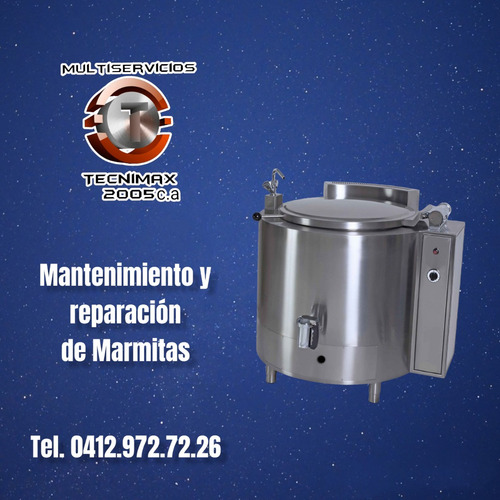 Imagen 5 de 9 de Mantenimiento A Marmitas, Hornos Volteos, Cocinas, Planchas