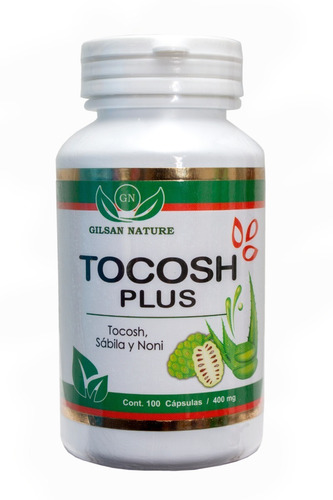 Tocosh Plus (tocosh, Sábila Y Noni) 400 Mg | 120 Cápsulas.