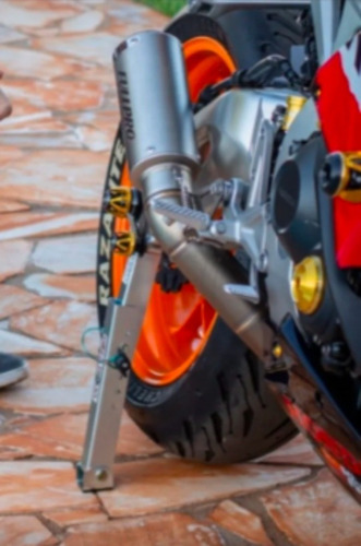 Imagen 6 de 6 de Gato Caballete Articulado Moto Viaje Universal
