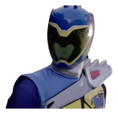 Planos Casco Power Ranger Blue Dino Charge