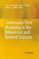 Libro Continuous Time Modeling In The Behavioral And Rela...
