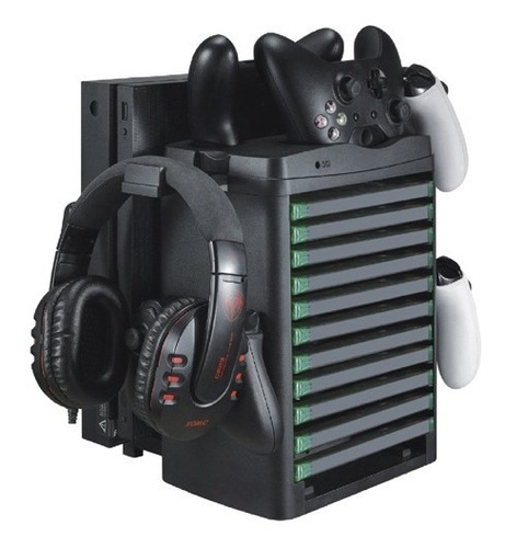 Suporte Base Torre Cooler Carregador Para Xbox One Fat S X