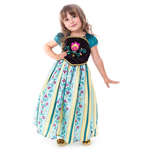 Disfraz Princesa Alpina Para Niñas (talla Pequeña 1-3 Años)