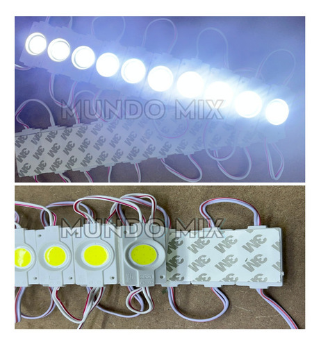 1000pçs Módulo Led Cob 4530 12v Branco Frio 6500k 2,4w 160º