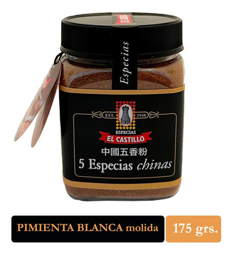 Cinco Especias Chinas Bote El Castillo 145 Grs.