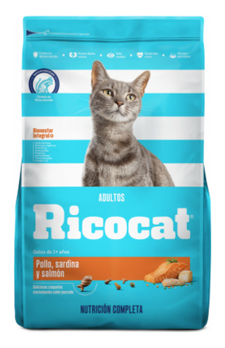 Ricocat Pollo, Sardina Y Salmón 4.5 Kg